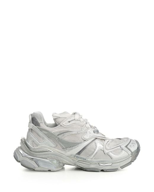 Balenciaga White "runner 2.0" Sneakers