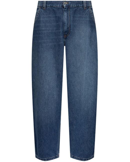 Isabel Marant Blue Jorama Baggy Fit Jeans for men