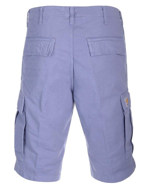 Carhartt Blue Cargo Bermuda Shorts for men