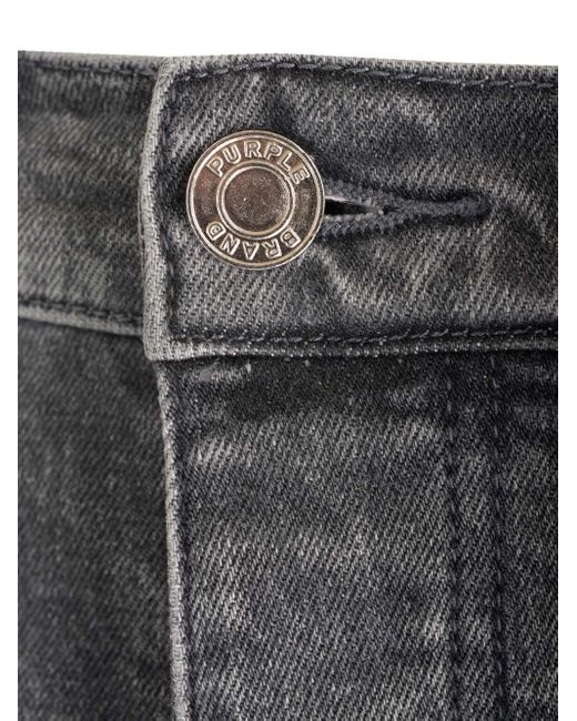 Purple Gray Jeans Vintage for men