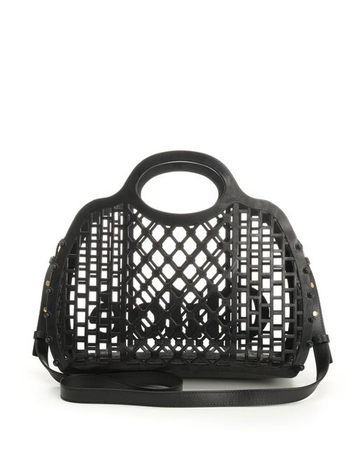 Chloé Black "chloé Cage" Tote Bag