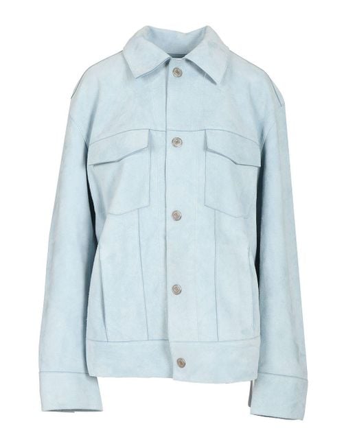 AMI Blue Suede Jacket