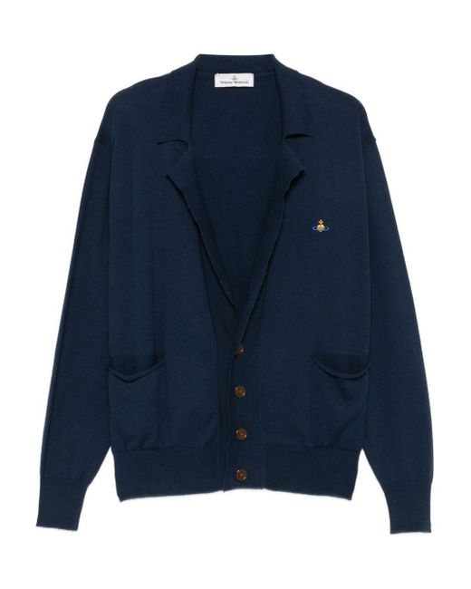 Vivienne Westwood Blue Samuel Cardigan for men