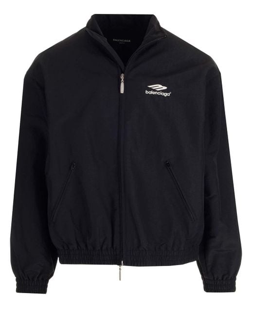 Balenciaga Black Tracktop for Men Lyst Canada