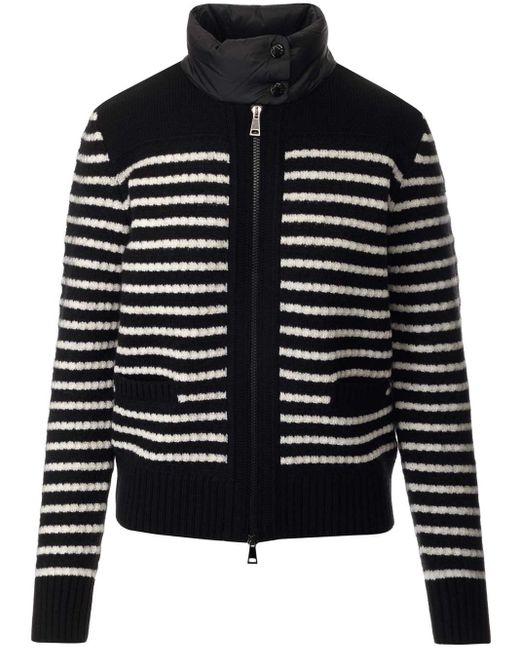 Moncler hot sale knit jacket