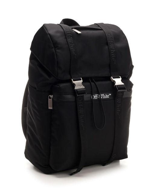 Off-White c/o Virgil Abloh Black Nylon Backpack for men