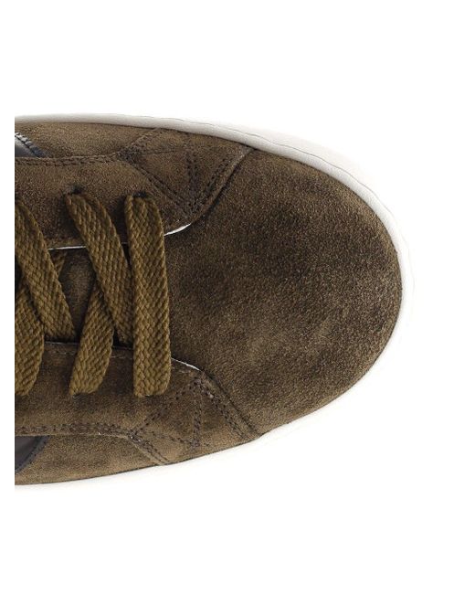 Moncler Brown "monaco M" Sneakers