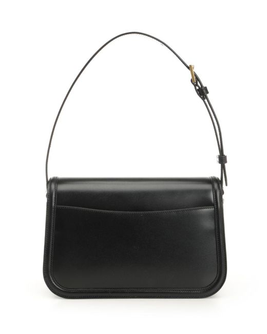 Saint Laurent Black Medium "solferino" Bag