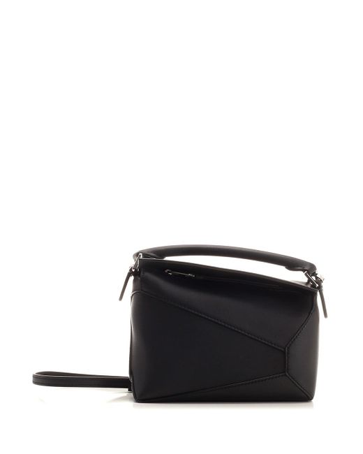 Loewe Black "puzzle Edge" Mini Handbag