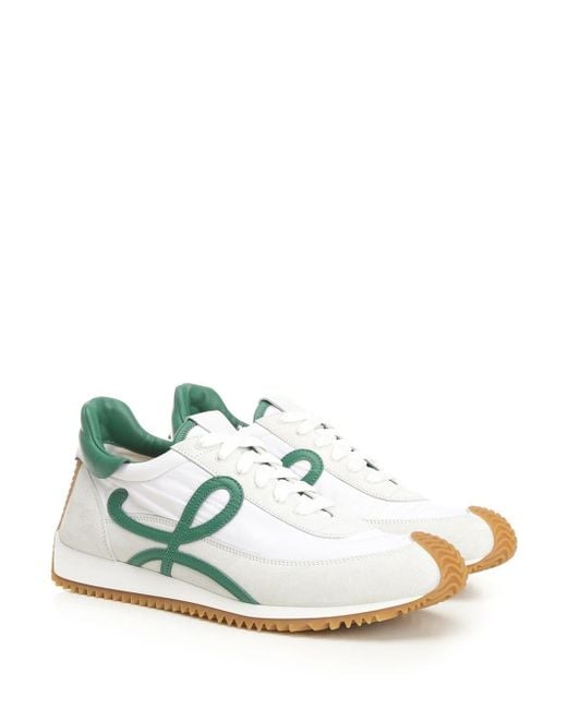 Loewe Green "flow Runner 2.0" Sneakers
