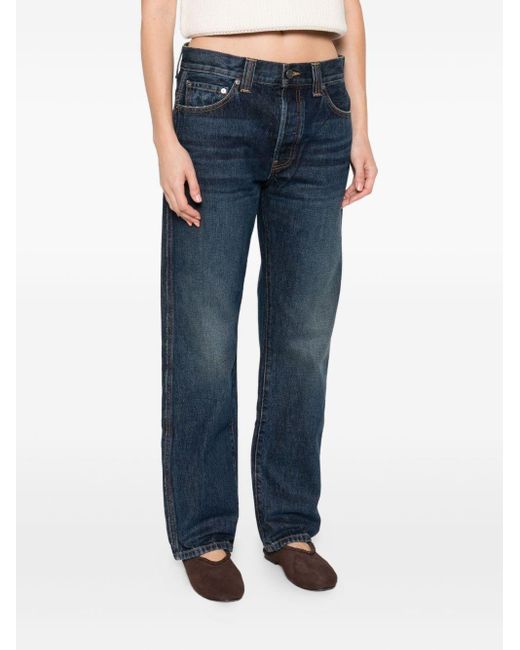 Khaite Blue Callum Jean