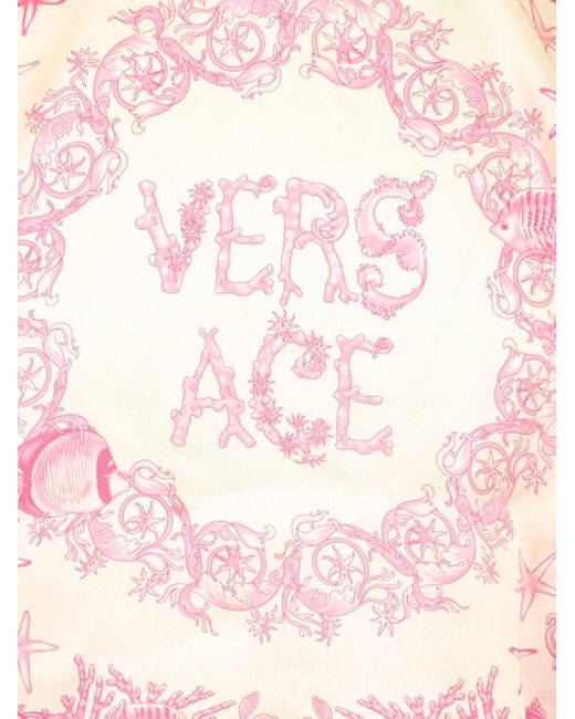 Versace Pink Cotton Jersey T-shirt