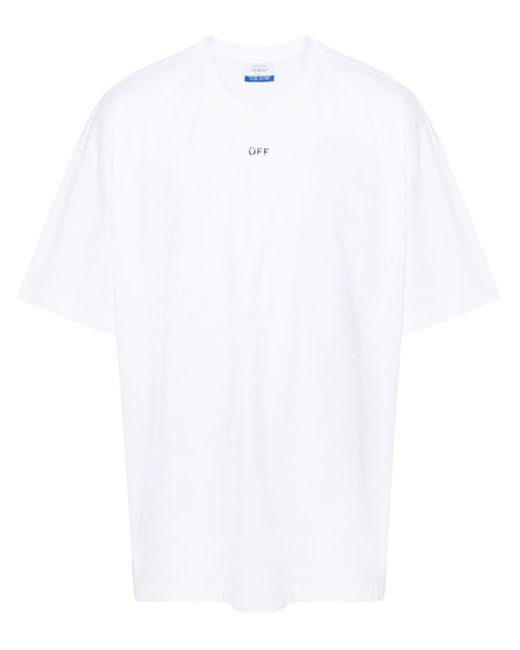Off-White c/o Virgil Abloh Oversized White "off" T-shirt