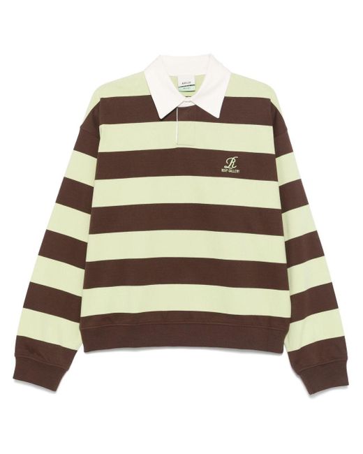 Agolde Black Rugby Polo for men