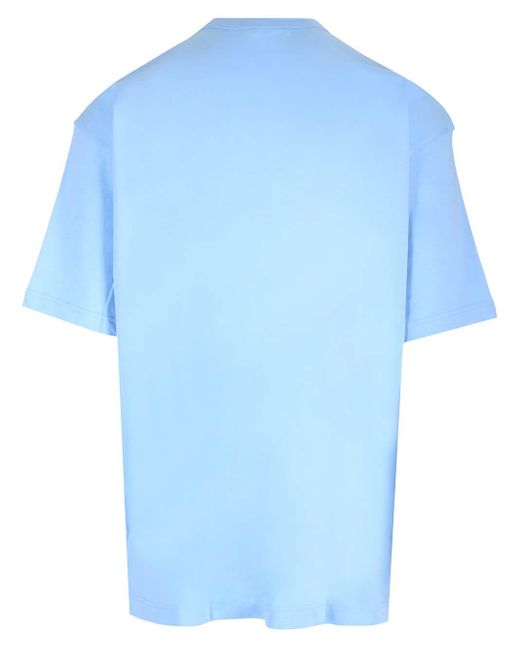 Comme des Garçons Blue Oversize Fit Jersey T-shirt