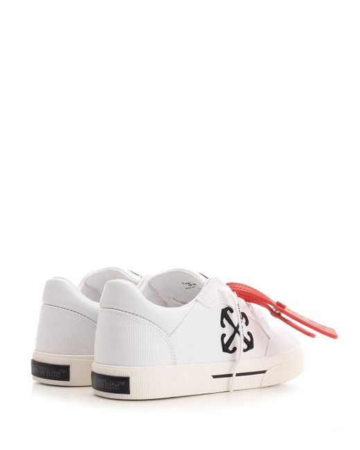 Off-White c/o Virgil Abloh Pink "low Vulcanized" Fabric Sneakers
