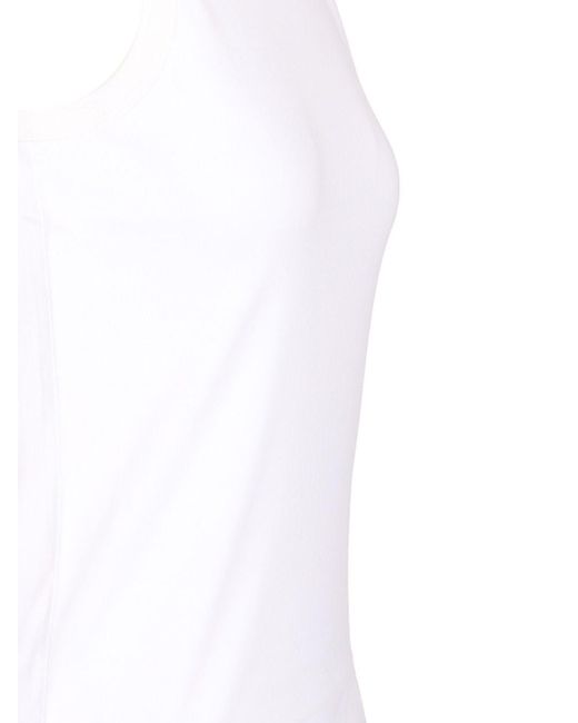 The Row White "frankie" Top