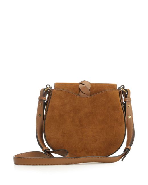 Isabel Marant Brown Altay Shoulder Bags