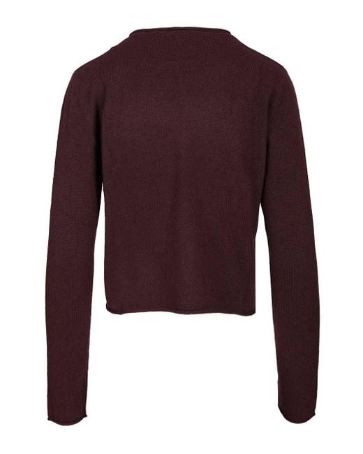 Lisa Yang Purple "ida" Cashmere Sweater
