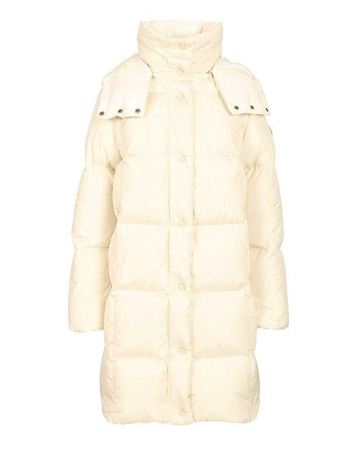 Moncler Natural Long "litte" Down Jacket