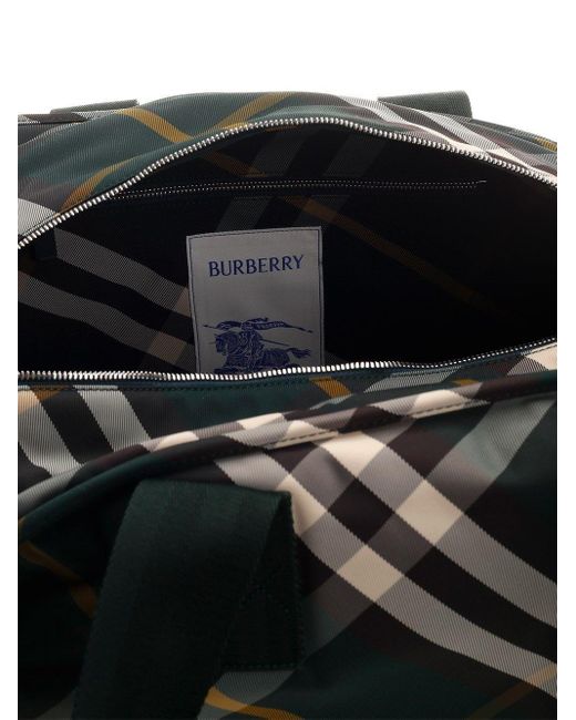 Burberry Black Medium "shield" Travel Bag for men