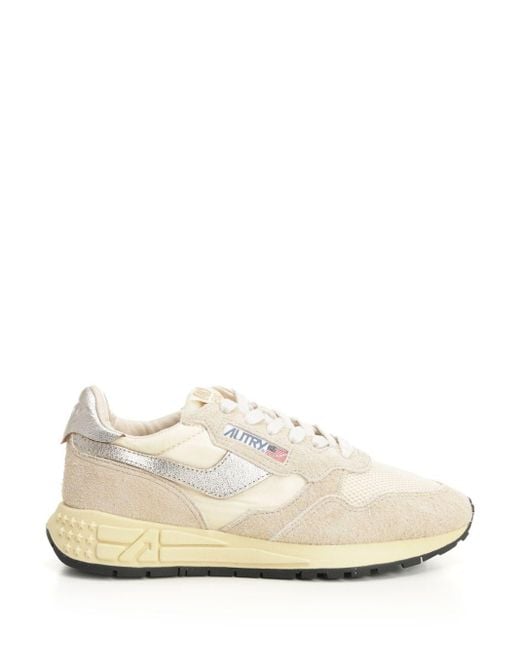 Autry White Reelwind Low Sneakers