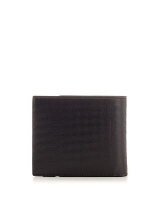 Givenchy Bifold Wallet In Black Leather