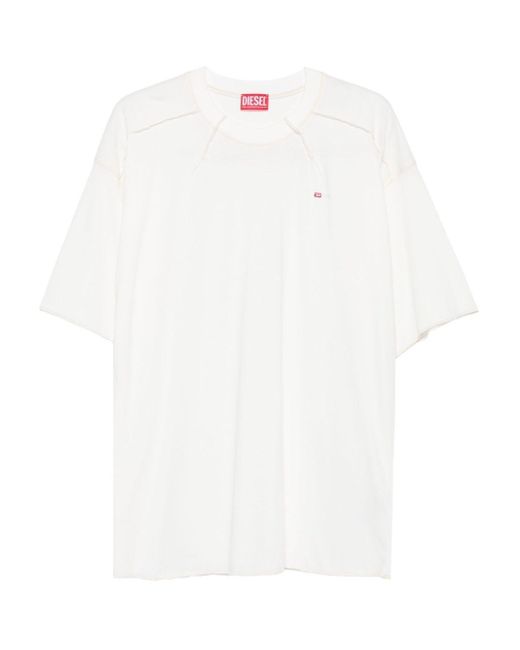 DIESEL White Boxy T-shirt