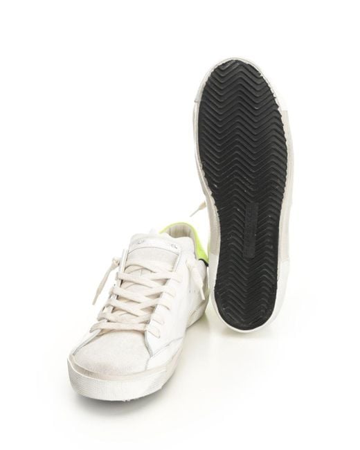 Philippe Model White "prsx" Sneakers