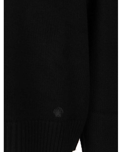 Loulou de Saison Black "aidar Lds" Cashmere Blend Cardigan