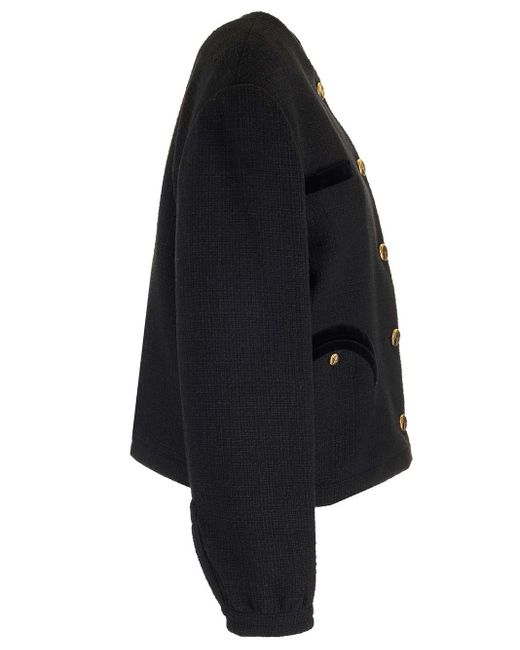 Blazé Milano Black Missi Bolero-Style Jacket