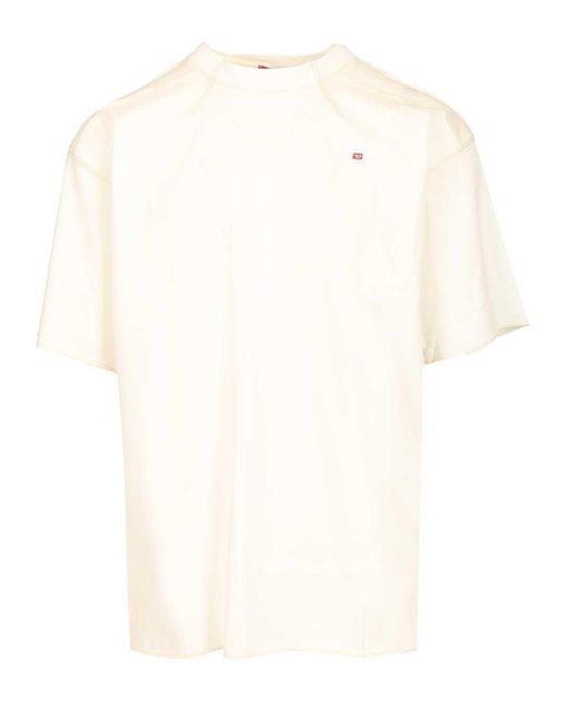 DIESEL White Boxy T-shirt