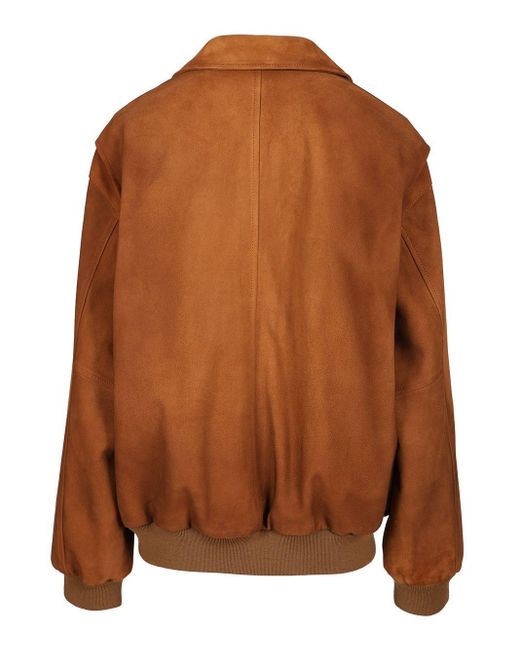 Miu Miu Brown Suede Jacket