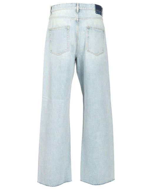 Golden Goose Deluxe Brand Blue Lived-In Effect Jeans for men