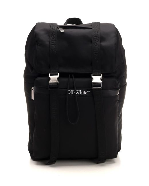 Off-White c/o Virgil Abloh Black Nylon Backpack for men