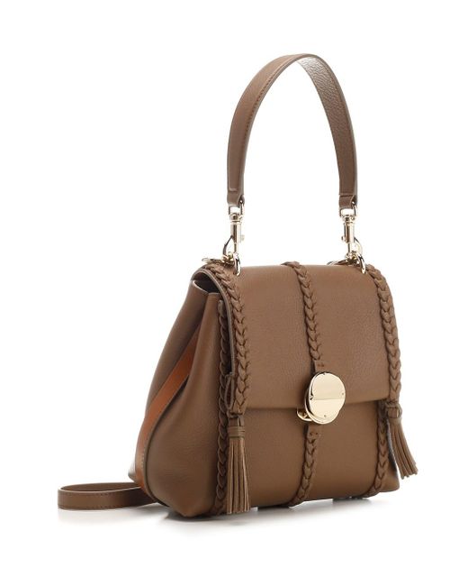 Chloé Brown Small Penelope Shoulder Bag