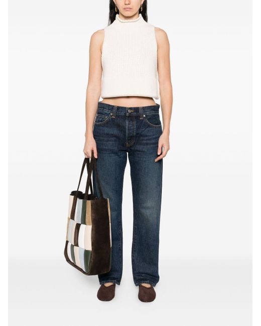 Khaite Blue Callum Jean