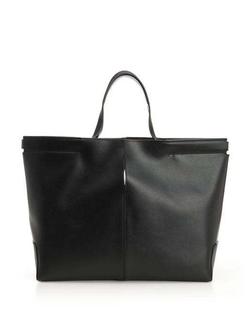 Tod's Black Di Bag Folio Shopping Bag