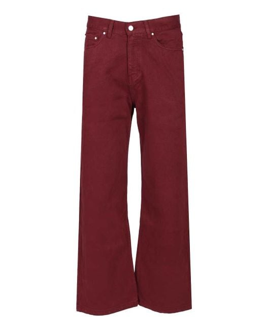 Arte' Red Denim Jeans for men