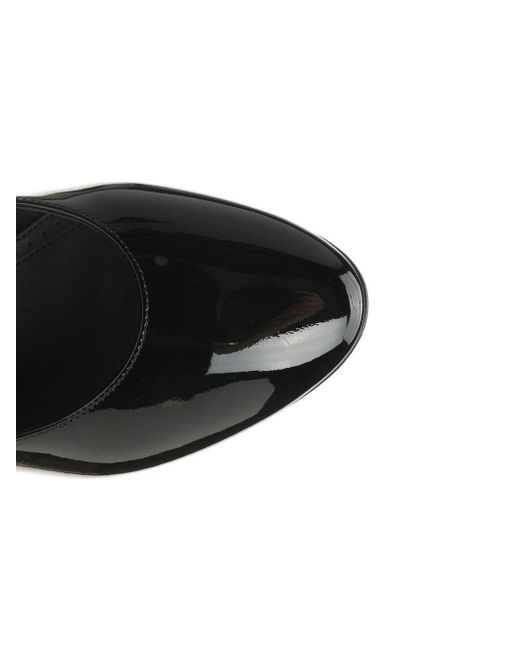 Alaïa Black Patent Calfskin Décolleté