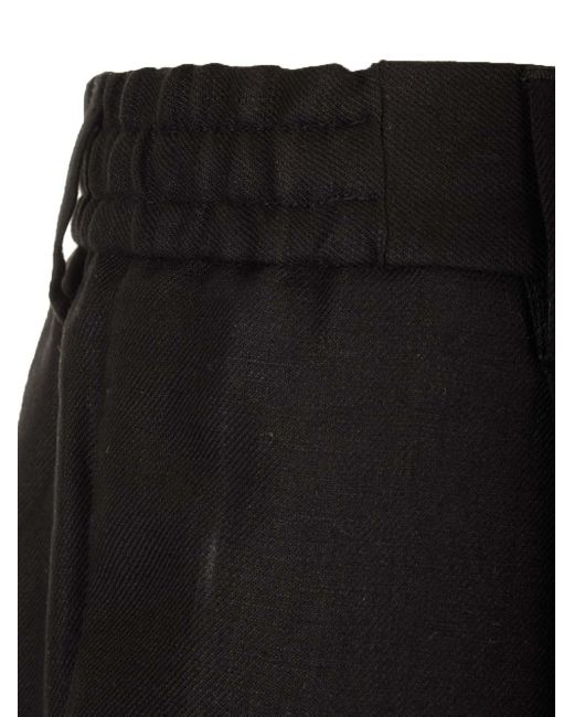 Tagliatore Black "newman" Tailored Trousers for men