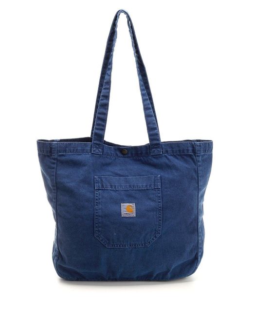 Carhartt Blue Garrison Tote Bag for men