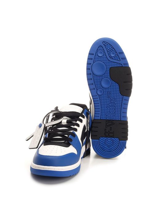 Off-White c/o Virgil Abloh Blue "out Of Office" Sneakers