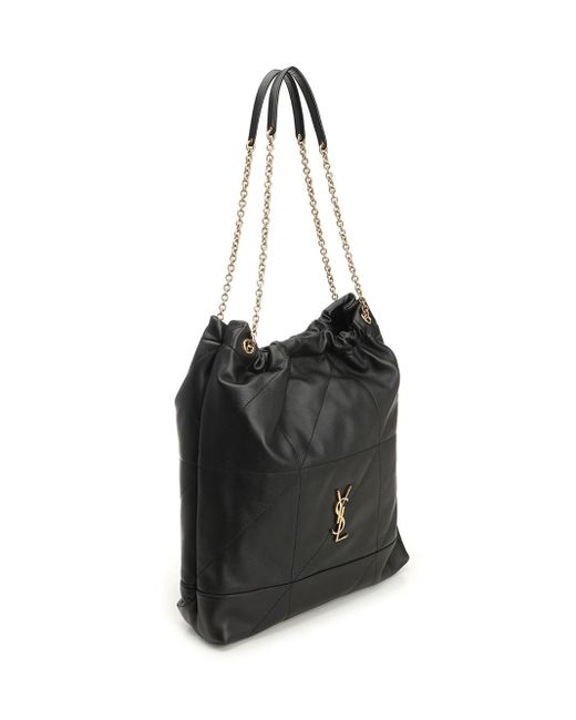 Saint Laurent Black "pochon Jamie" Large Bag