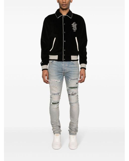 Amiri Black Teddy Jacket for men