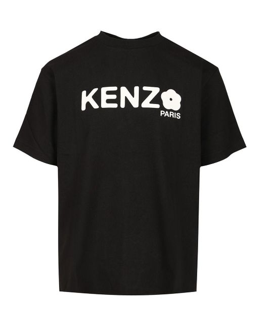 KENZO Black Oversized 'boke Flower 2.0' T-shirt