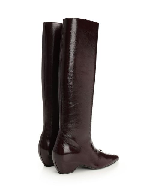 Khaite Brown "sybil" Boot