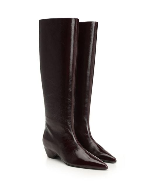 Khaite Brown "sybil" Boot
