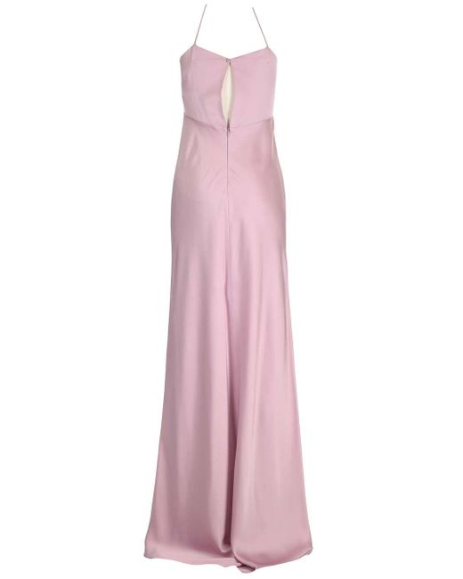 Max Mara Pink "selce" Slip Dress