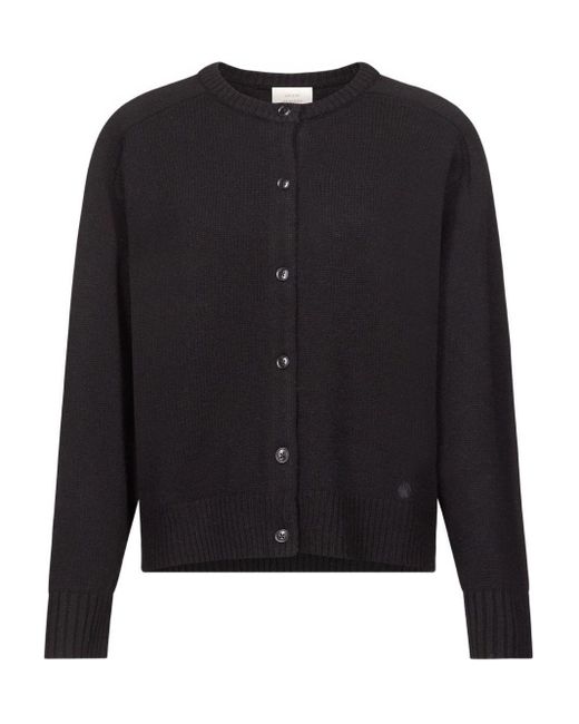 Loulou de Saison Black "aidar Lds" Cashmere Blend Cardigan